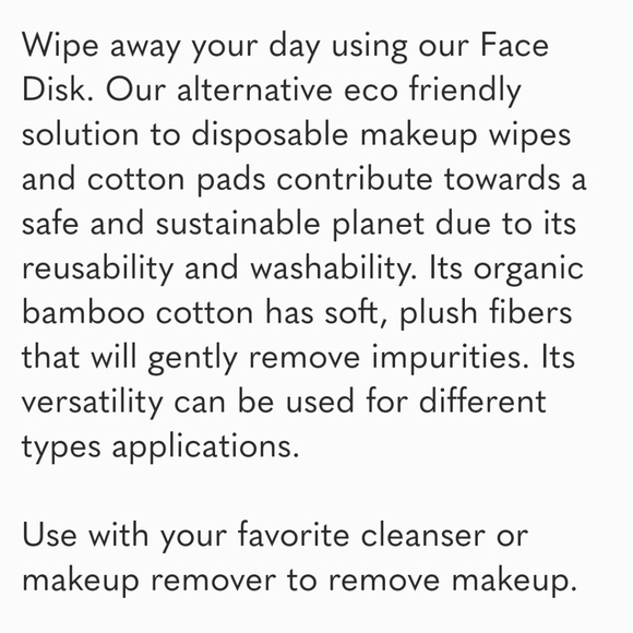 LARUCE - Makeup removing face disks - Picture 3 of 3